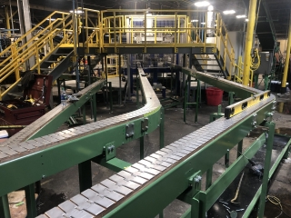 Glassware Conveyor and Installation