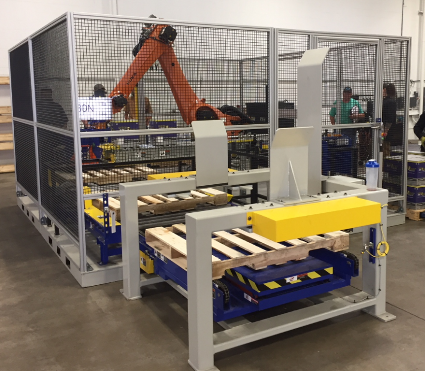 Robotic Case Palletizing System : SAI